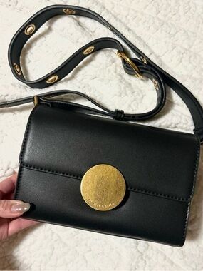 Charles & Keith Circular Push Lock Crossbody